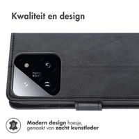 imoshion Luxe Bookcase Xiaomi 14T Pro - Zwart