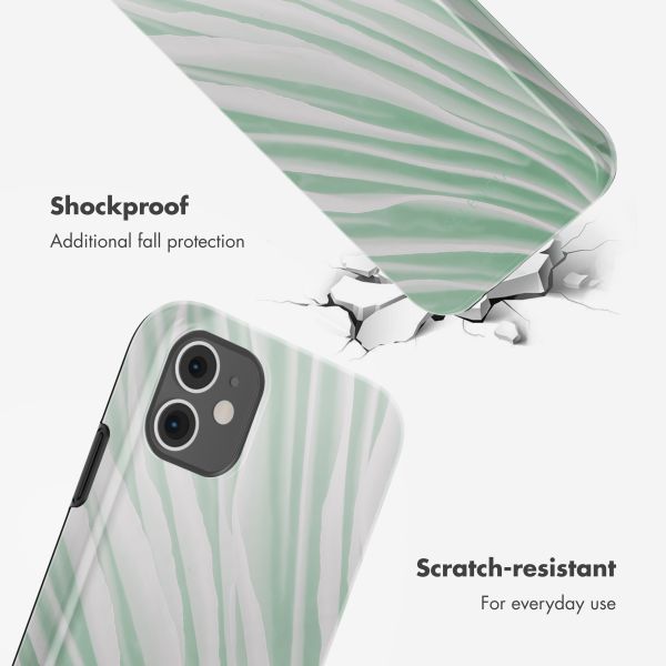 Selencia Vivid Back Cover Apple iPhone 11 - Nature Grayed Jade
