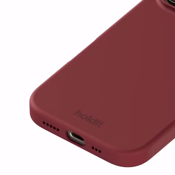 Holdit Silicone Case Apple iPhone 16 Pro - Red Velvet