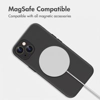 imoshion Colour Case with Thin MagSafe Ring Apple iPhone 14 / 13 - Black