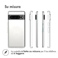 Accezz Clear Backcover Google Pixel 7 Pro - Transparant