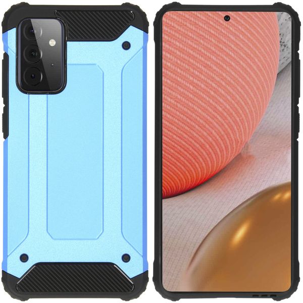 imoshion Rugged Xtreme Backcover Samsung Galaxy A72 - Lichtblauw