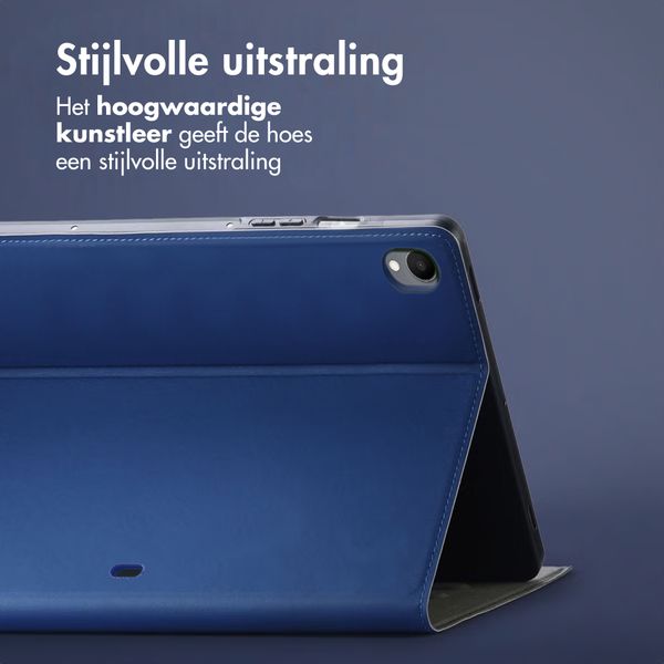 Accezz Classic Tablet Case Samsung Galaxy Tab S11 - Donkerblauw