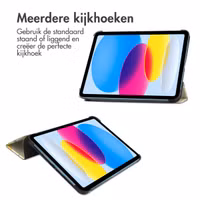 imoshion Design Trifold Bookcase Apple iPad 11 (2025) 11 inch A16 / iPad 10 (2022) 10.9 inch - Citrus Dream