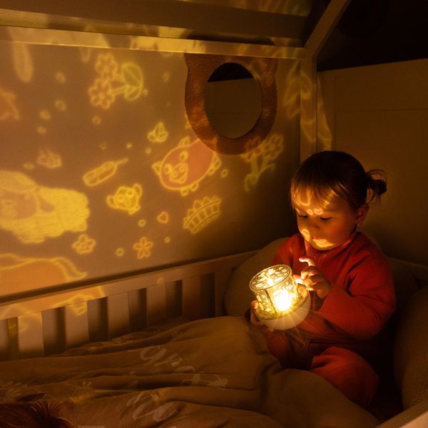 imoshion Dreamlight Nachtlamp Projector met Speaker - 10 projectierollen - Wit