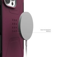 UAG Civilian Backcover MagSafe Apple iPhone 16 Pro - Bordeaux