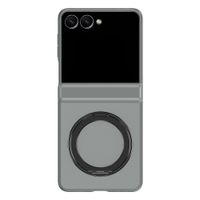 Accezz Colour Back Cover with MagSafe and Ring Stand Samsung Galaxy Z Flip 8 - Grey