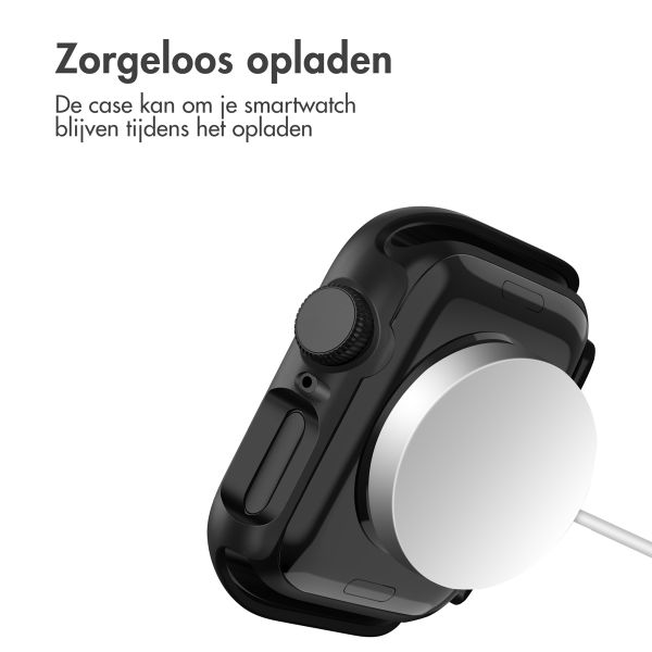 imoshion Full Cover Hardcase voor de Apple Watch Series 10 - 46 mm - Zwart