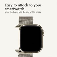 imoshion Milanese Magnetic Band Apple Watch | 38/40/41/42 mm - Starlight