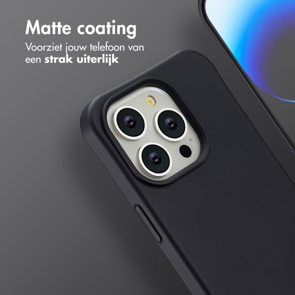 imoshion Color Backcover met afneembaar koord MagSafe Apple iPhone 14 Pro - Zwart