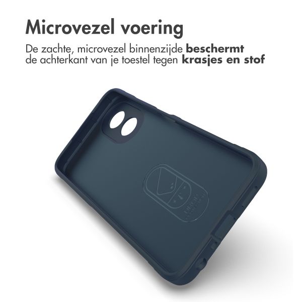 imoshion EasyGrip Backcover Oppo A18 / Oppo A38 - Donkerblauw