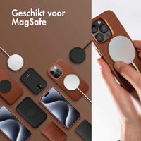 Accezz Leather Bookcase 2-in-1 met MagSafe Samsung Galaxy S24 Ultra - Sienna Brown
