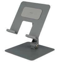 Accezz Opvouwbare Tabletstandaard Bureau - Houder voor tablet / 13 inch laptop - Grijs