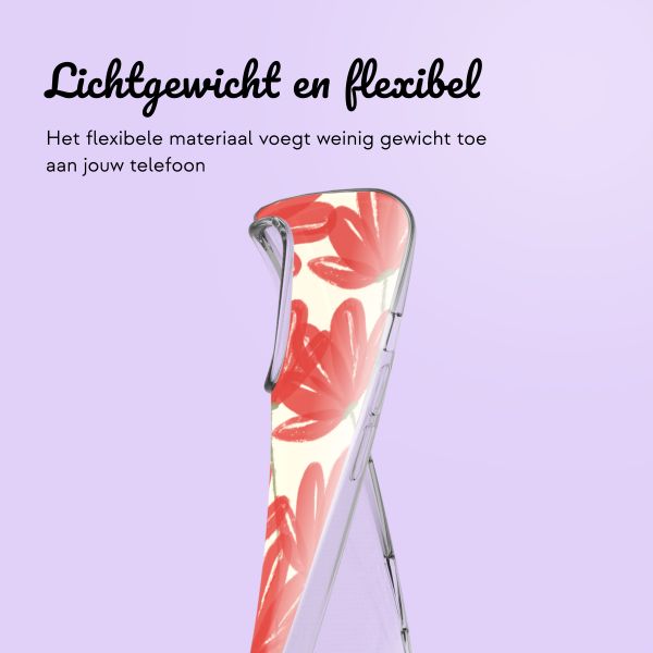 Hoesje met eigen foto en/of tekst Apple iPhone 16 Pro Max - Bloemen