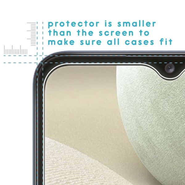 imoshion Screenprotector Gehard Glas 2 pack Samsung Galaxy A12