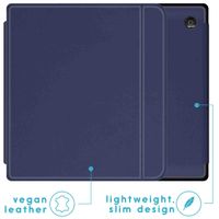 imoshion Slim Hard Case Sleepcover met stand Kobo Sage / Tolino Epos 3 - Donkerblauw