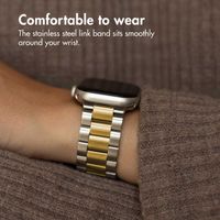 imoshion Steel strap Apple Watch | 44/45/46/49 mm - Silver & Gold