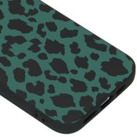 imoshion Design hoesje iPhone 12 Mini - Luipaard - Groen / Zwart