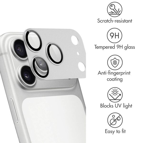 imoshion Camera Protector Glass 2-pack Apple iPhone 17 Pro - Silver