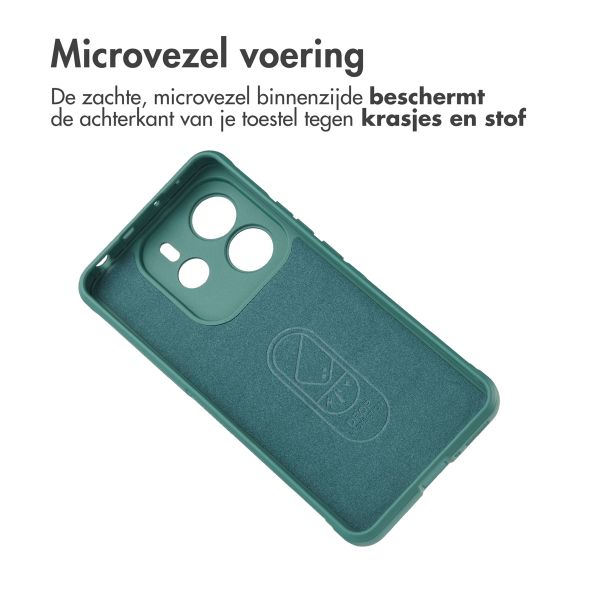 imoshion EasyGrip Backcover Xiaomi Redmi Note 14 (5G) - Donkergroen