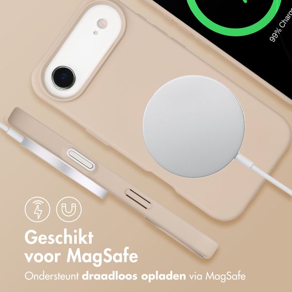 imoshion Color Backcover met afneembaar koord met MagSafe Apple iPhone Air - Nude