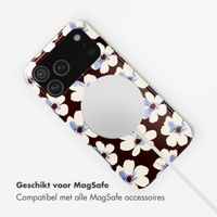 Selencia Vivid Backcover met MagSafe Apple iPhone 17 Pro Max - Choco Flower Pop