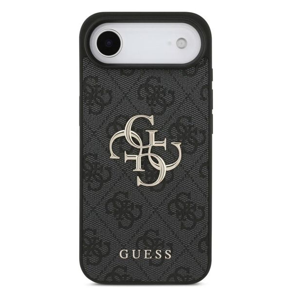 Guess 4G Metal Logo Backcover Apple iPhone Air - Zwart