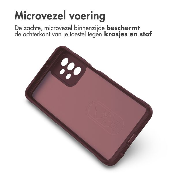 imoshion EasyGrip Backcover Samsung Galaxy A32 (5G) - Aubergine