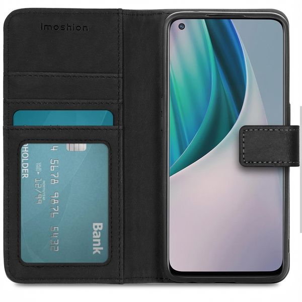 imoshion Luxe Bookcase OnePlus Nord N100 - Zwart