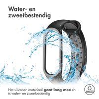 imoshion Siliconen sport bandje Xiaomi Mi Band 5 / 6 - Zwart / Grijs