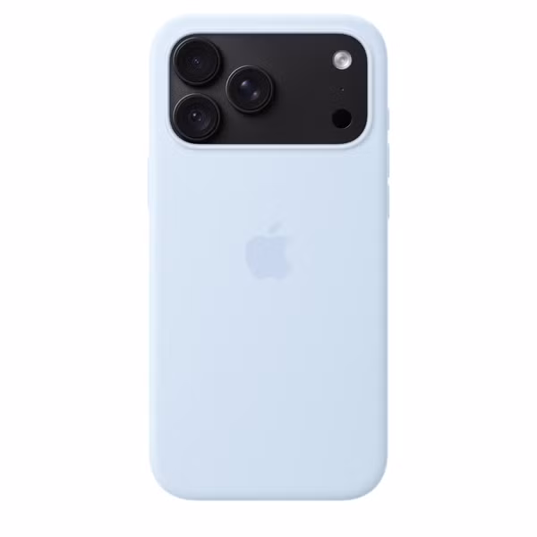 Apple Siliconenhoesje met MagSafe Apple iPhone 18 Pro Max - Crisp Blue