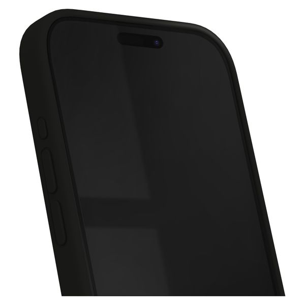 iDeal of Sweden Silicone Case met MagSafe Apple iPhone 15 Pro - Black