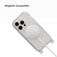 Selencia Rivièra MagSafe Back Cover with detachable hooks Apple iPhone 15 Pro - Transparent