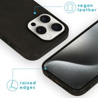 imoshion Uitneembare 2-in-1 Luxe Bookcase Apple iPhone 16 Pro - Zwart