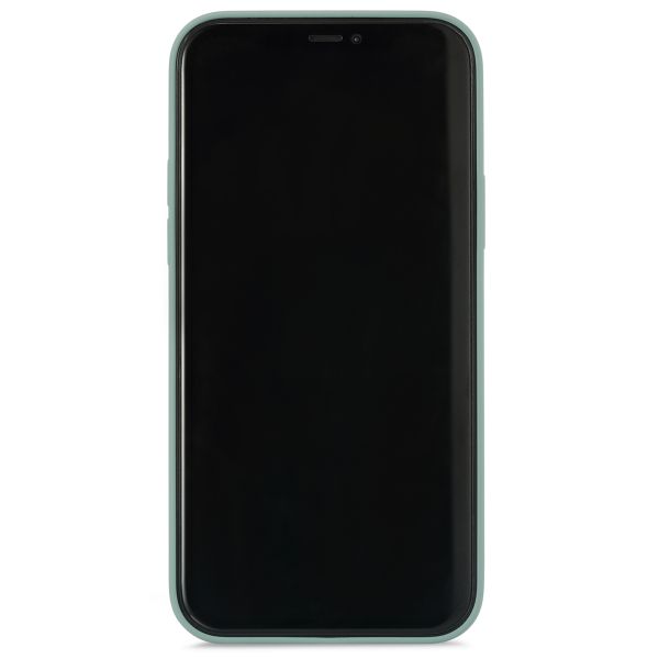 Holdit Silicone Case iPhone 12 (Pro) - Moss Green