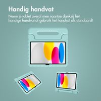imoshion Kidsproof Backcover met handvat Apple iPad 11 (2025) 11 inch A16 / iPad 10 (2022) 10.9 inch - Soft Blue