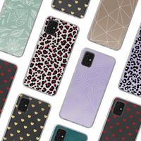 imoshion Design hoesje Samsung Galaxy A51 - Leopard Pink