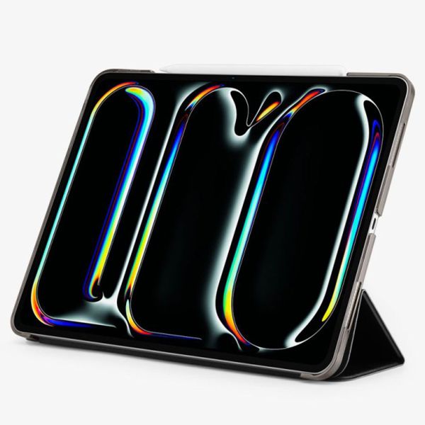 Spigen Smart Fold Bookcase Apple iPad Pro 13 (2025) M5 / (2024) M4 - Zwart