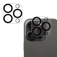 imoshion Camera Protector Glas 2 Pack Apple iPhone 16 Pro / 16 Pro Max - Zwart