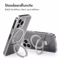 Accezz Ring Stand Backcover met MagSafe Apple iPhone 13 Pro - Transparant