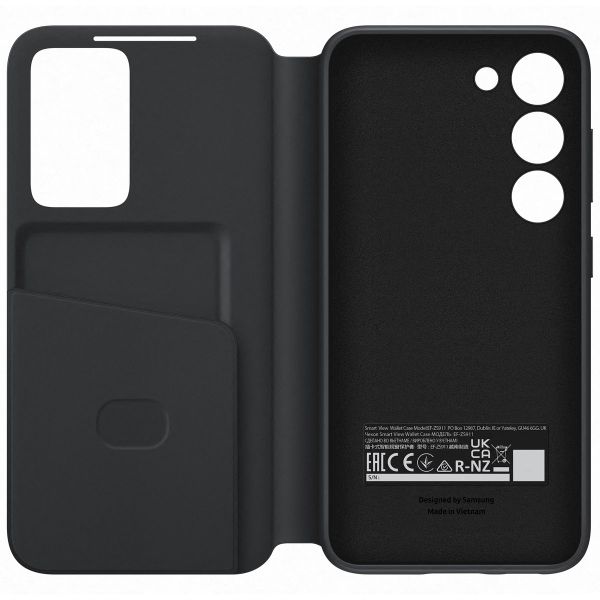 Samsung Originele S View Cover Samsung Galaxy S23 - Zwart