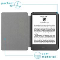 imoshion Design Slim Hard Case Sleepcover Amazon Kindle (2024) / Amazon Kindle (2022) 11th gen - Green Leopard