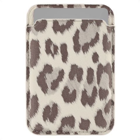 Selencia Sabi Pashouder met MagSafe - Soft Ivory