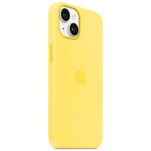 Apple Silicone Backcover MagSafe iPhone 14 - Canary Yellow