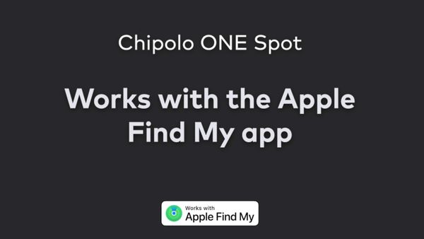 Chipolo ONE Spot - Bluetooth tracker voor iOS - 4 pack - Zwart