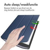 imoshion Trifold Hard Case Sleepcover Pocketbook InkPad X Pro - Donkerblauw