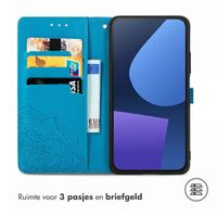 imoshion Mandala Bookcase Fairphone 5 - Turquoise