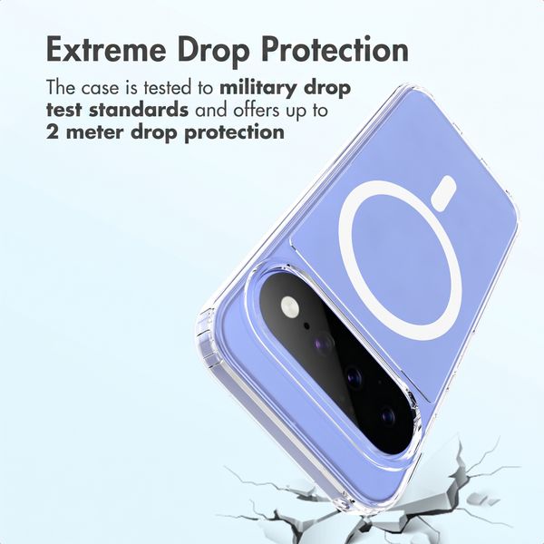 Accezz Xtreme Impact Back Cover with MagSafe Google Pixel 11 - Transparent