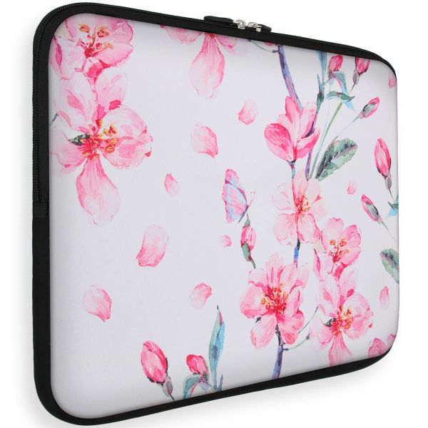 imoshion Universele Design Sleeve 13 inch - Blossom Watercolor White