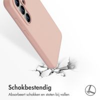 Accezz Liquid Silicone Backcover met MagSafe Samsung Galaxy S26 Ultra - Roze